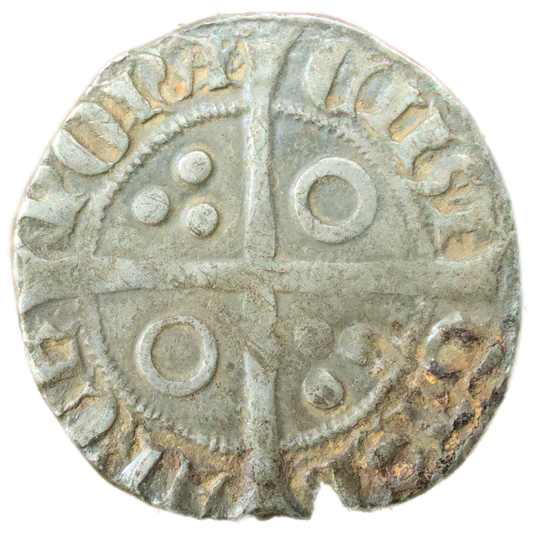 Espagne Catalogne Royaume d'Aragon Petrus III (1336-1387) Croat Barcelone Ag 2.68 gr