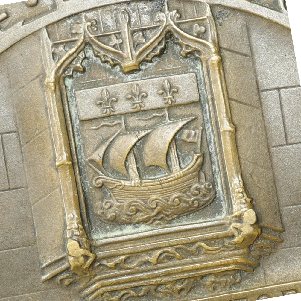 Médaille Ville de La Rochelle - Léonce Vieljeux - G. Prud'homme 1939 - Bronze - 133.91 gr