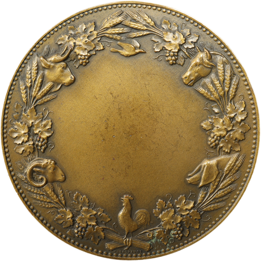 Médaille Bronze Cheval Horse Sculpteur Victor Peter 62.06 gr 50 mm