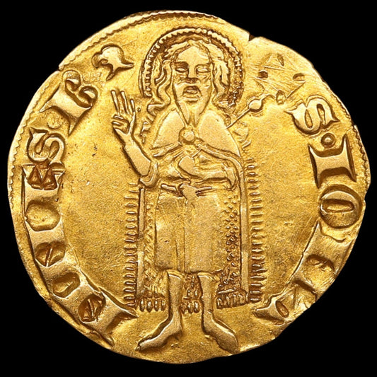 Normandie Comté d'Evreux Charles le Mauvais (1332-1387) Florin d'or Évreux 3.34 gr