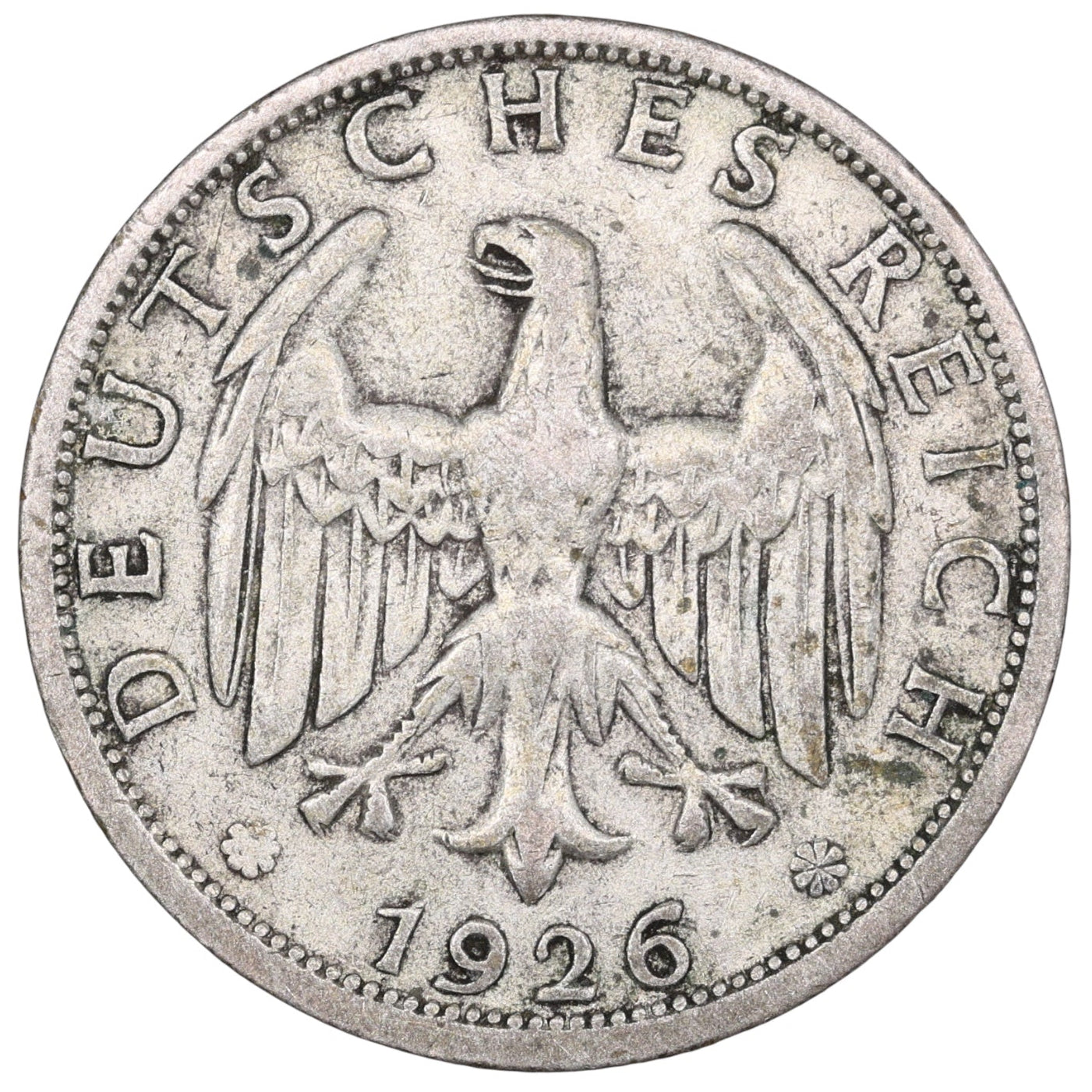 Allemagne 2 Reichsmark 1926 D Munich Argent 9.88 gr