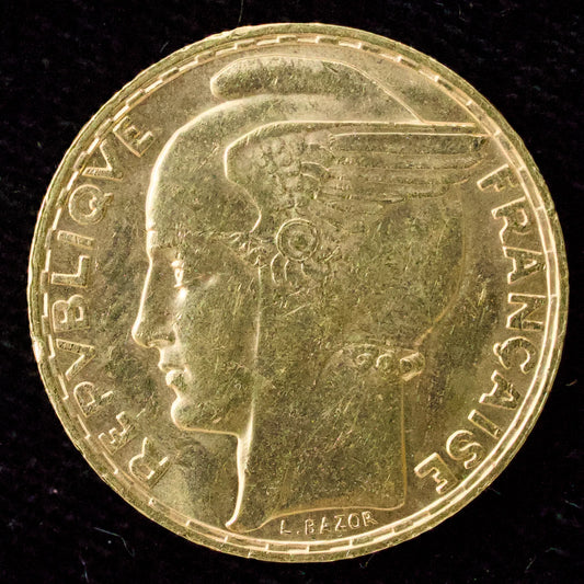 Troisième République (1871-1940) 100 Francs or type BAZOR 1936 Or 6.53 gr