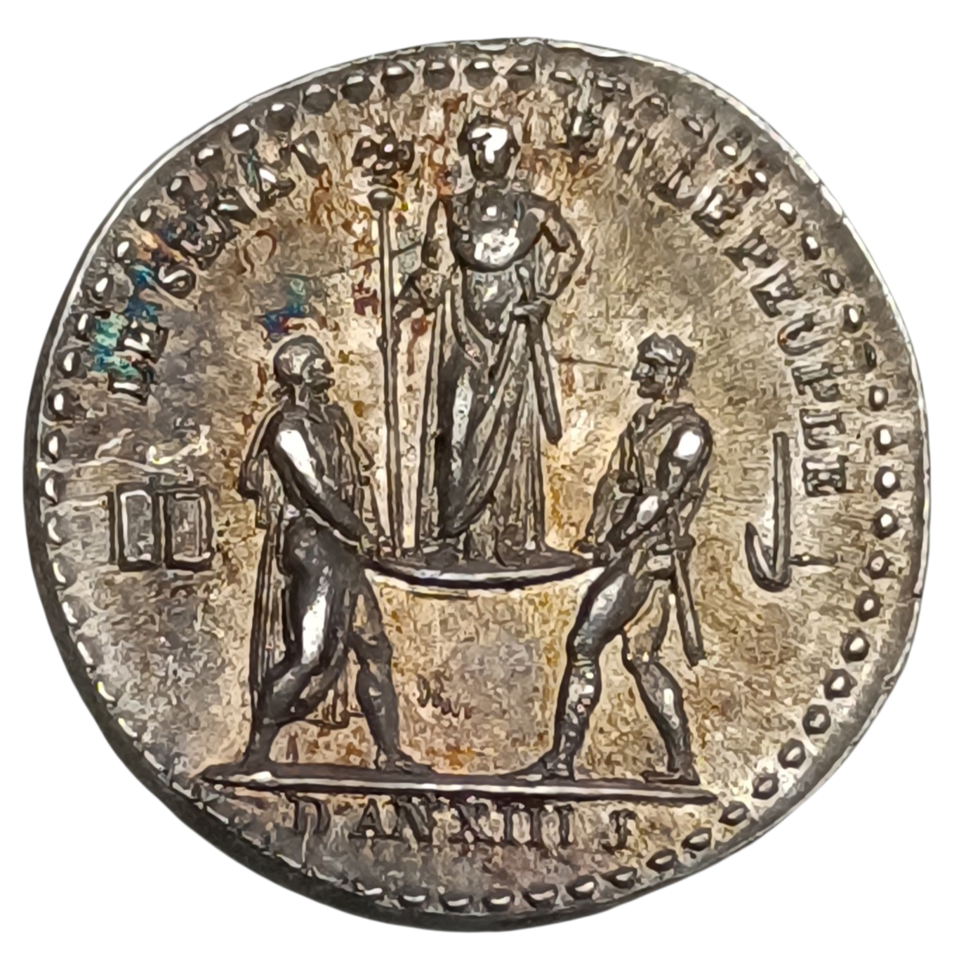 Premier Empire Quinaire du Sacre de l'Empereur 1805 Argent 1.34 gr