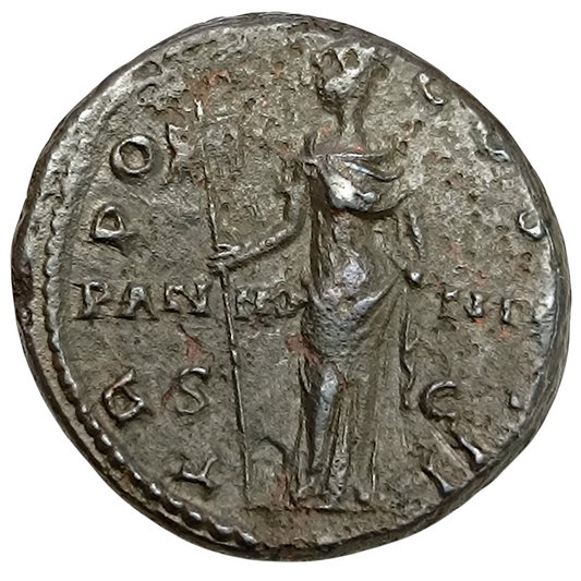 Aélius (136-138) As TR POT COS II Pannonia SC 11.24 gr