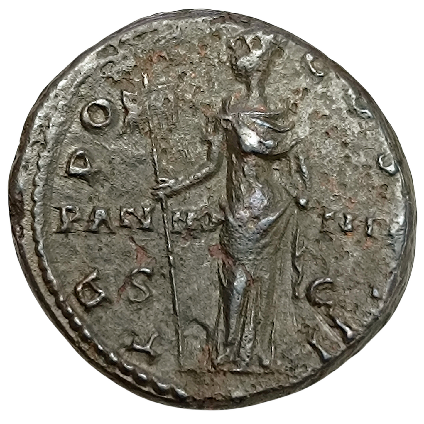 Aélius (136-138) As TR POT COS II Pannonia SC 11.24 gr