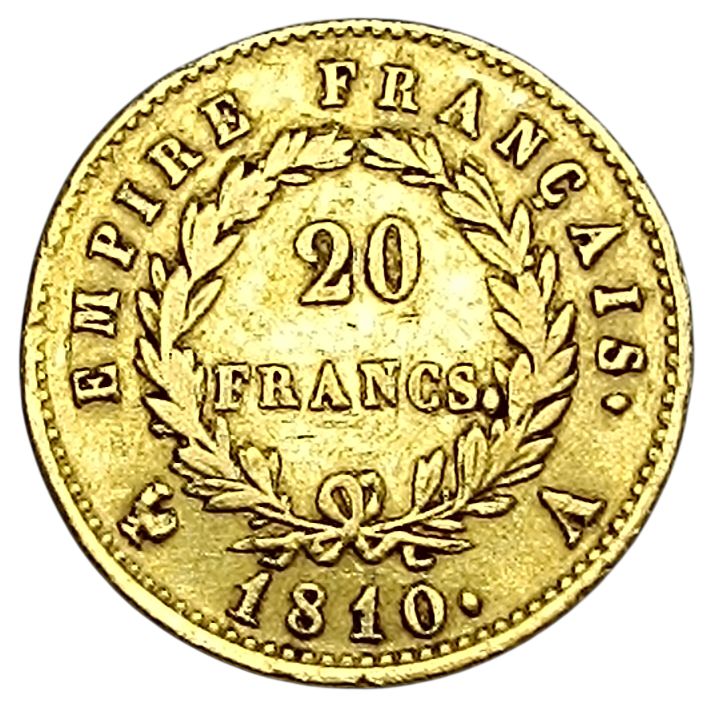 Napoléon Empereur (1804-1814) 20 Francs Or 1810 A Paris 6,30 gr
