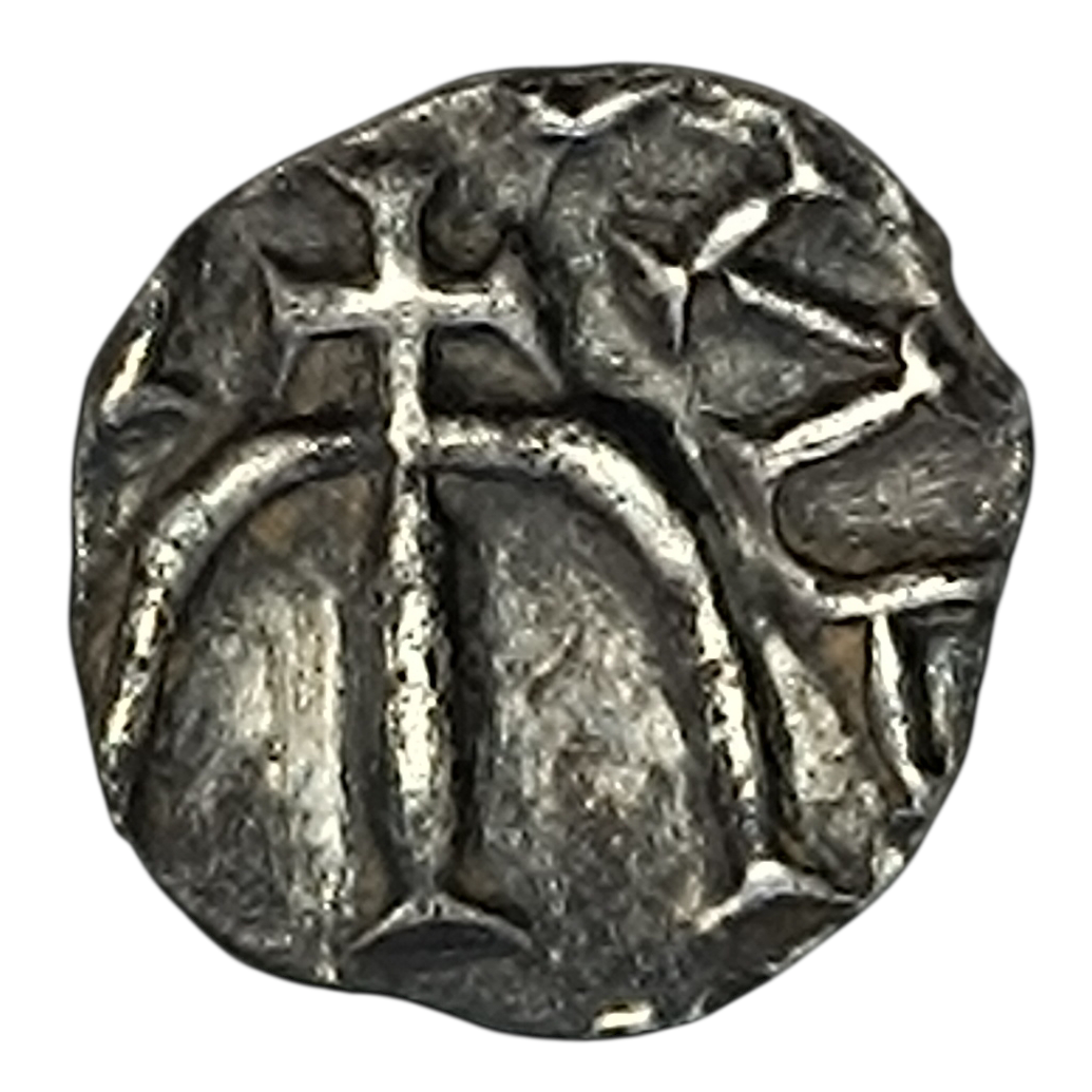 Barbaric peoples (675-750) Poitou / Melle denier of silver 1,01 gr