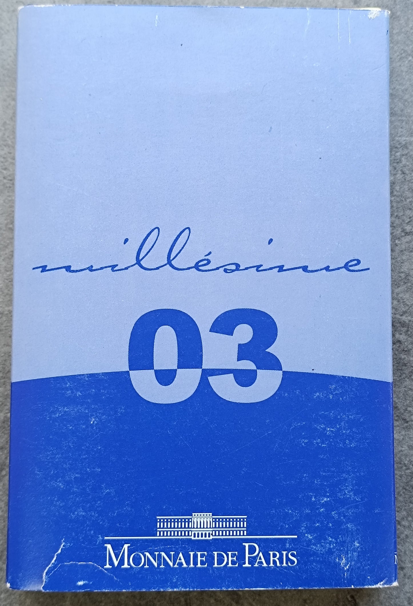 Coffret BE France Euros 2003 Monnaie de Paris