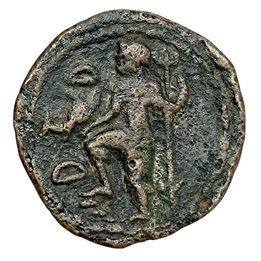 Hispania Baetica Carteia Unité de Bronze 6.59 gr