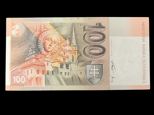 Slovaquie Billet 100 Korun 1996. État neuf