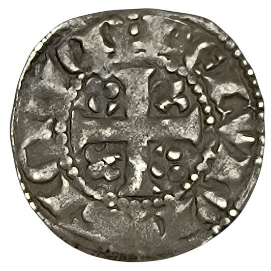 Comté du Maine Charles II d'Anjou (1285-1290) Denier Argent 1.08 gr