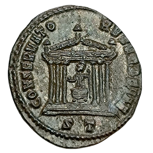 Maximien Hercule (285-310) Follis CONSERVATORES VRB SVAE Ticinum 5.44 gr