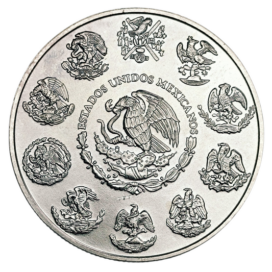 Mexique 1 Once Libertad 2009 Argent. Onza plata pura. Ley .999