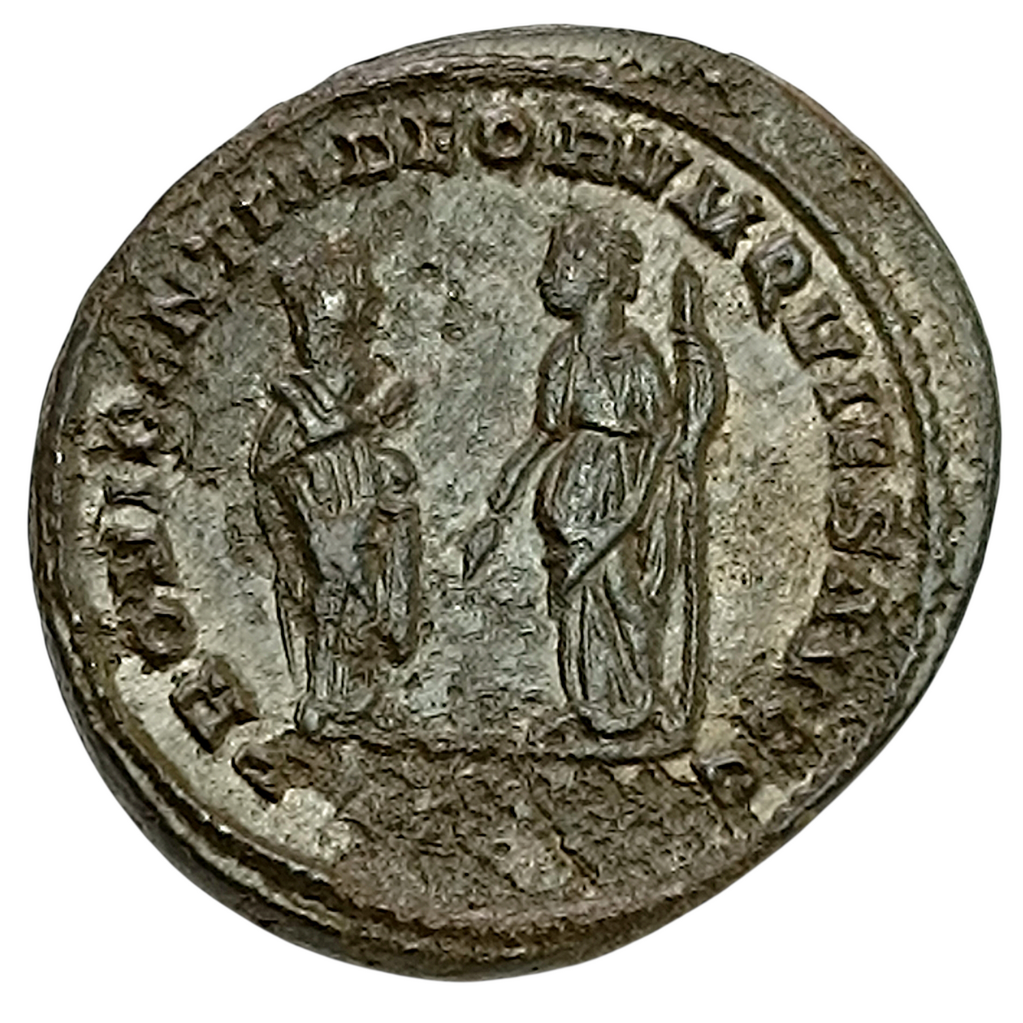 Dioclétien (284-305) Follis PROVIDENTIA DEORVM QVIES AVGG Londres 10.26 gr