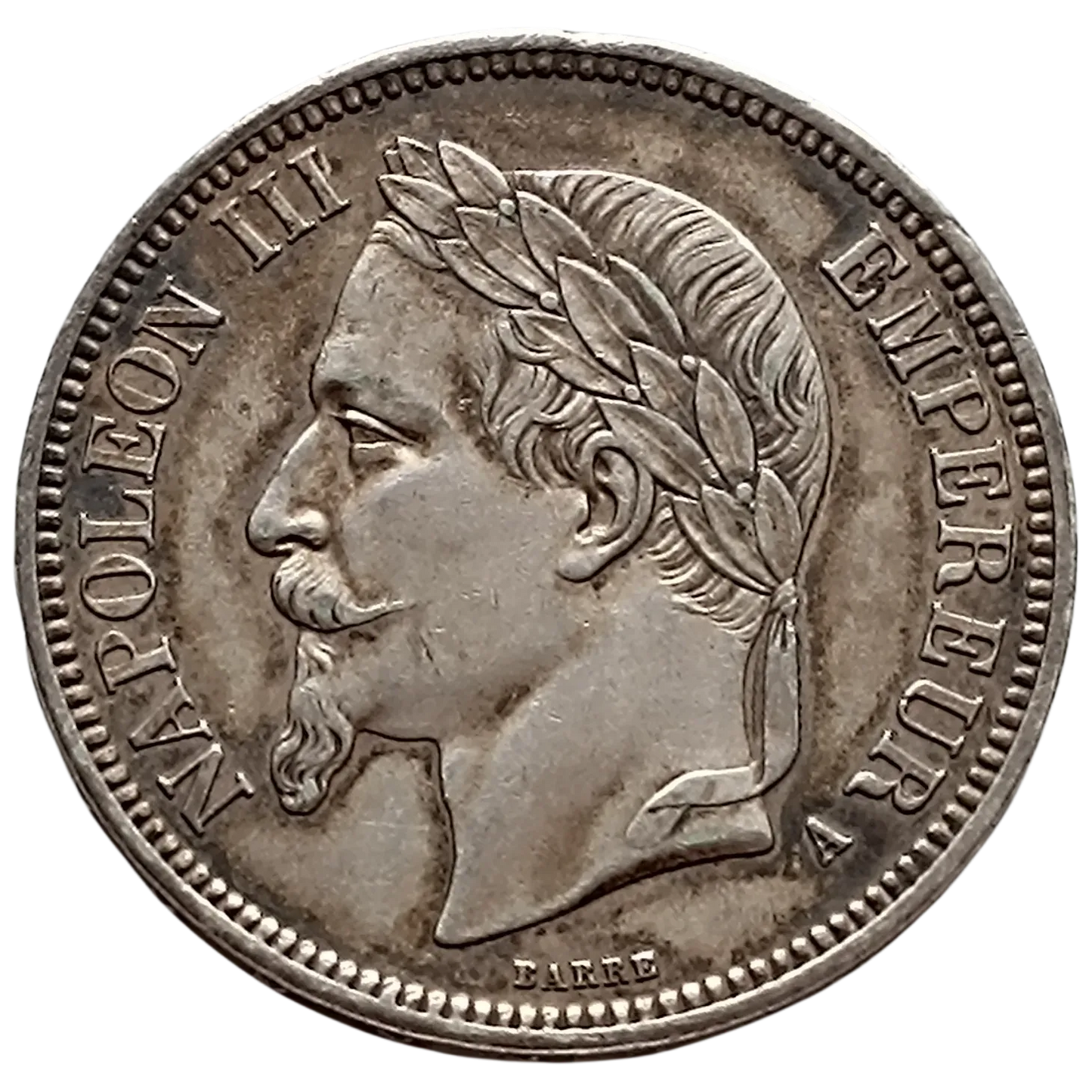 Napoléon III (1852-1870) 5 Francs 1862 A Paris Argent 25 gr