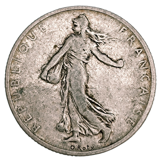 Semeuse 2 Francs 1900 Argent 9.81 gr