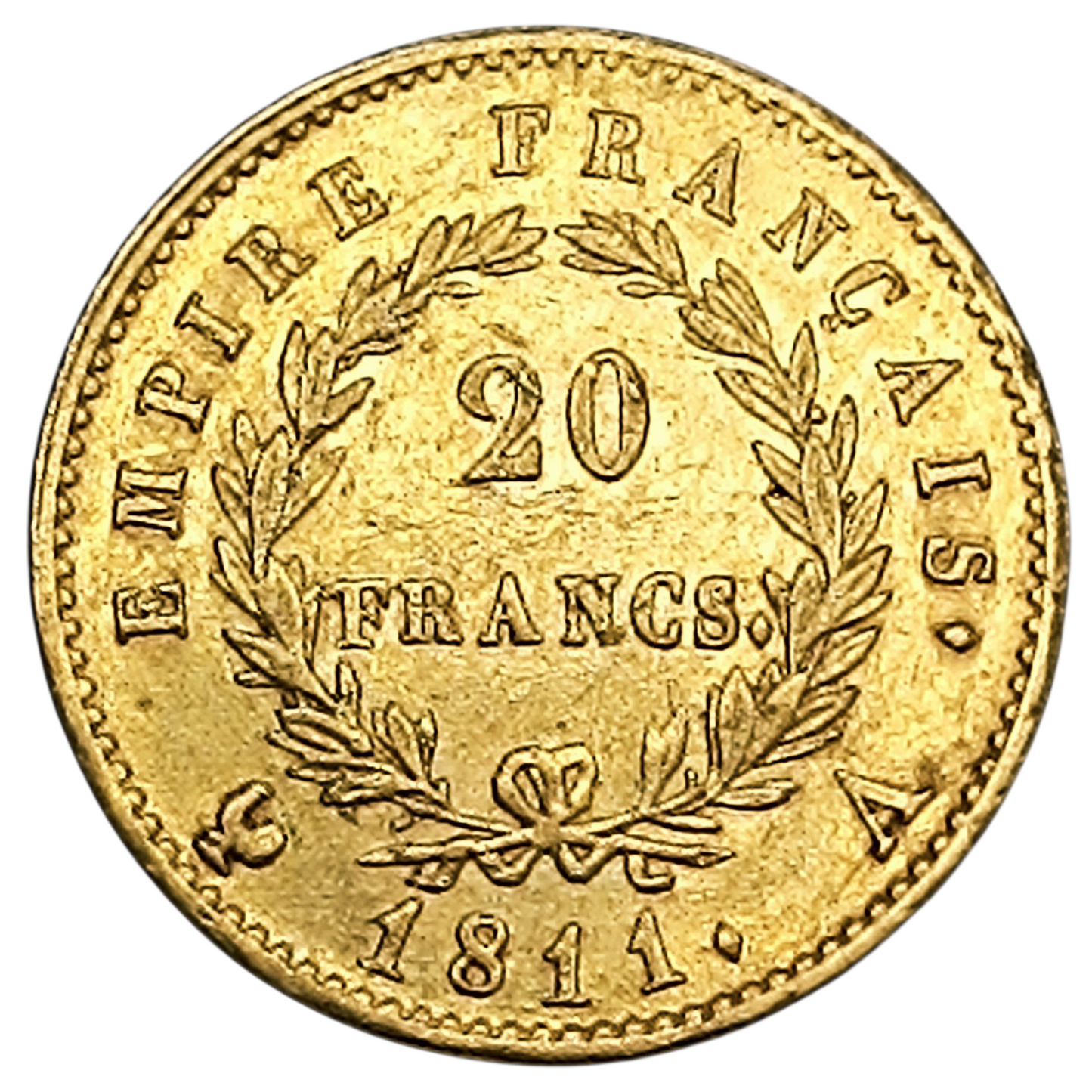 Napoléon Ier (1804-1814) 20 Francs 1811 A Paris Or 6.43 gr