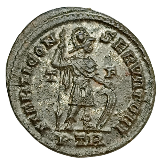 Constantin Ier (306-337) Follis Marti Conservatori Trêves 5.36 gr 22.5 mm