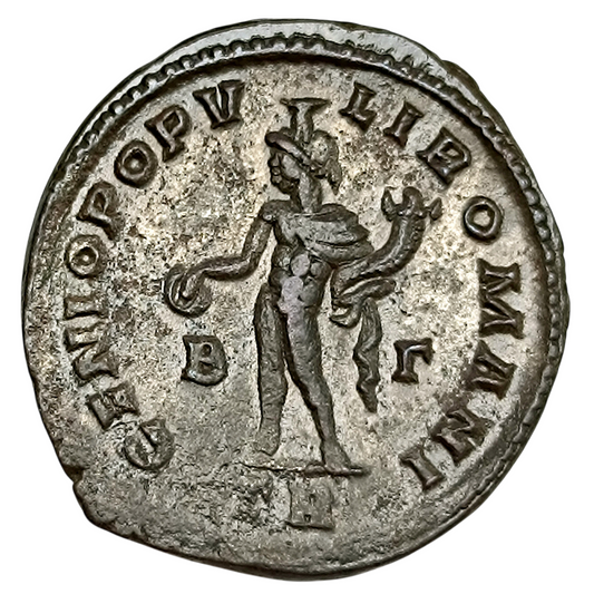 Dioclétien (285-305) Follis Genio Populi Romani Trêves 9.60 gr 28 mm