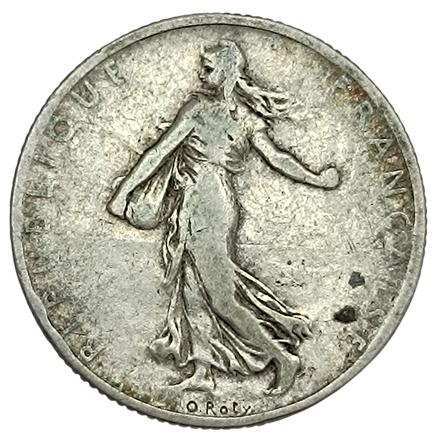 France 2 Francs 1900 Semeuse Argent 9.87 gr