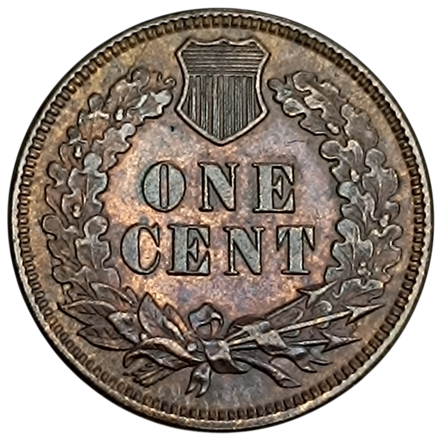 États-Unis USA One Cent Indian Head 1875 3.10 gr