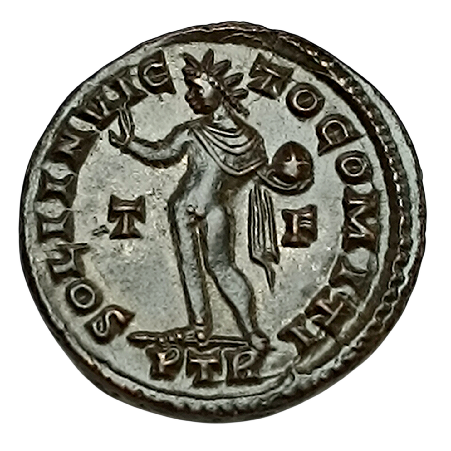 Constantin Ier (306-337) Follis Sol Invicto Comiti Trêves 4.94 gr 23 mm