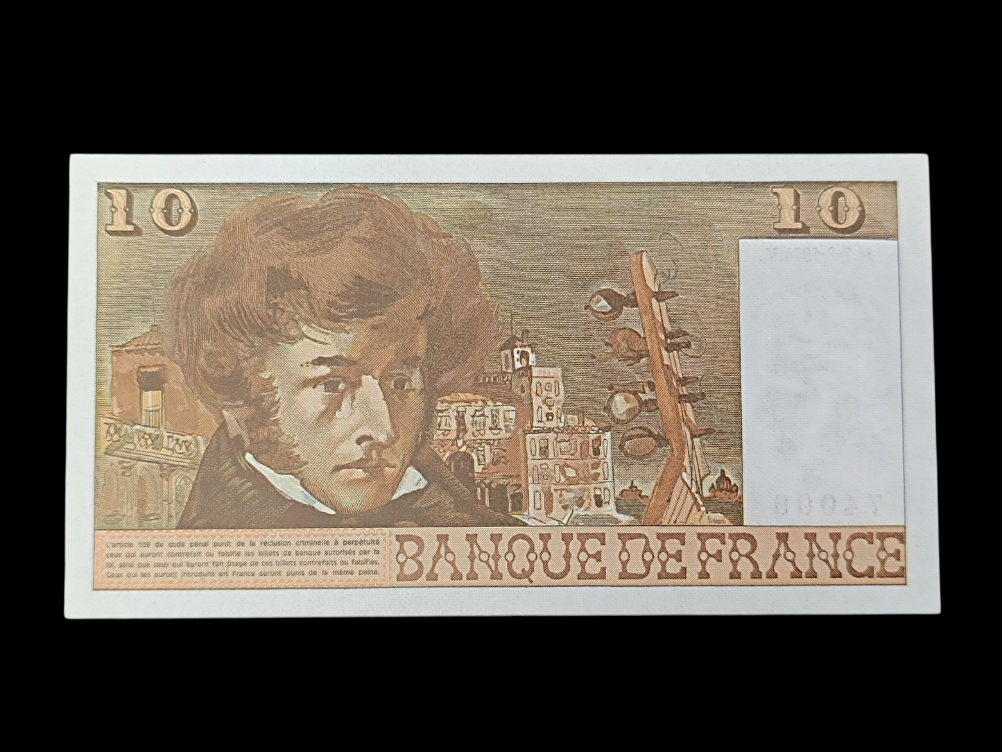 Billet de 10 Francs Berlioz 7-2-1974. État neuf