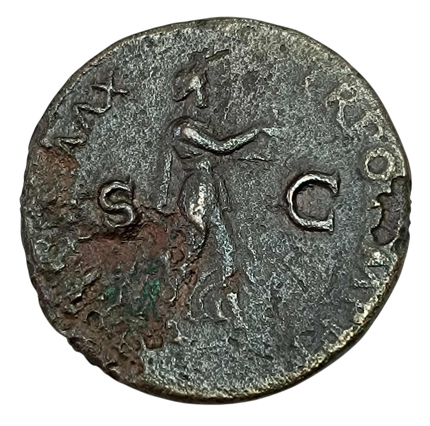 Néron (54-68) - As - Pontif Max TR Pot Imp PP - 11.09 gr