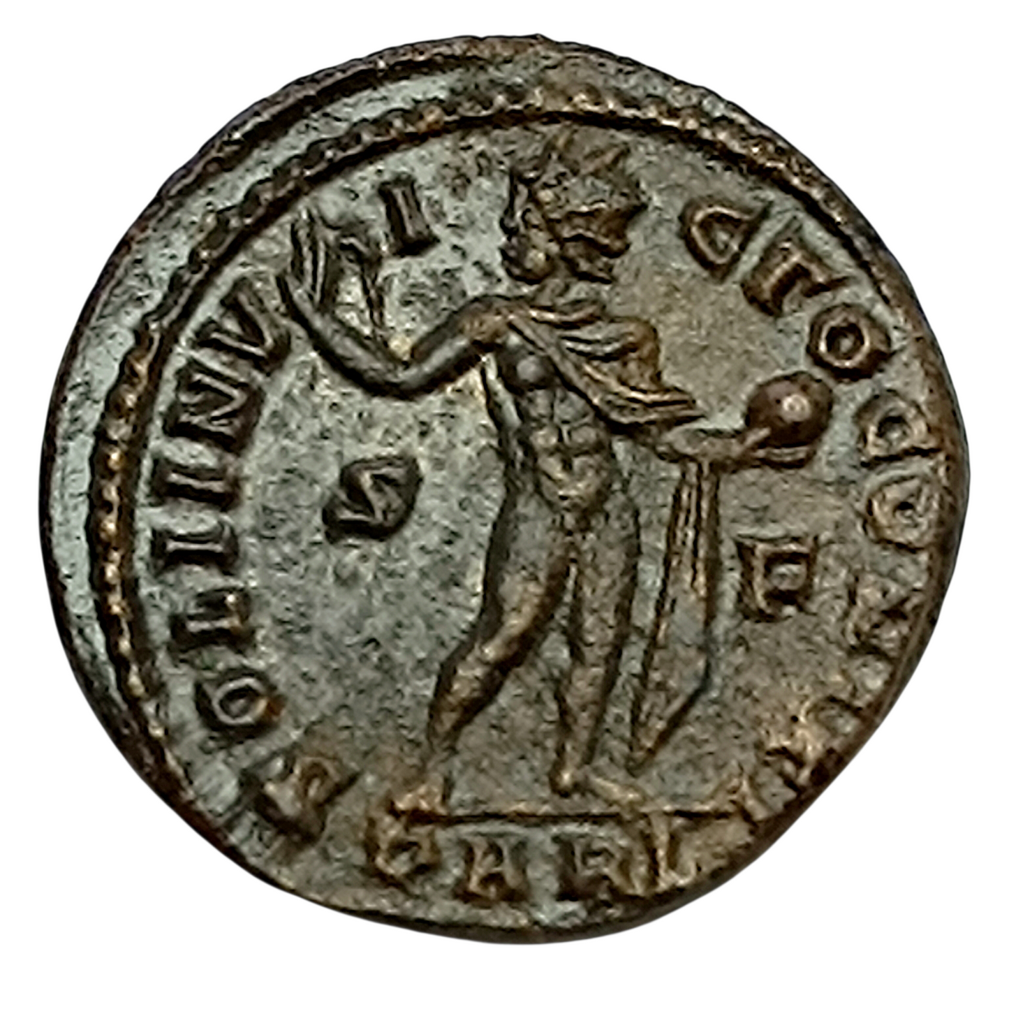 Licinius (308-324) Follis Soli Invicto Comiti Arles 3.52 gr 20 mm