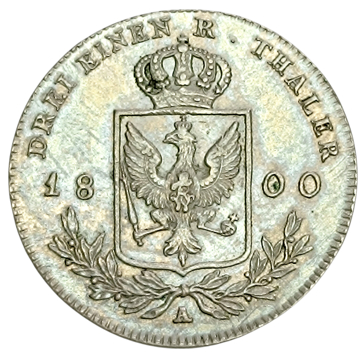 Allemagne Prusse Friedrich Wilhelm III 1/3 Reichsthaler 1800 Berlin Argent