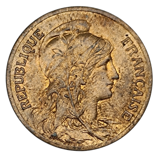 5 Centimes 1898 Daniel Dupuis Bronze - 4.83 gr - G. 165
