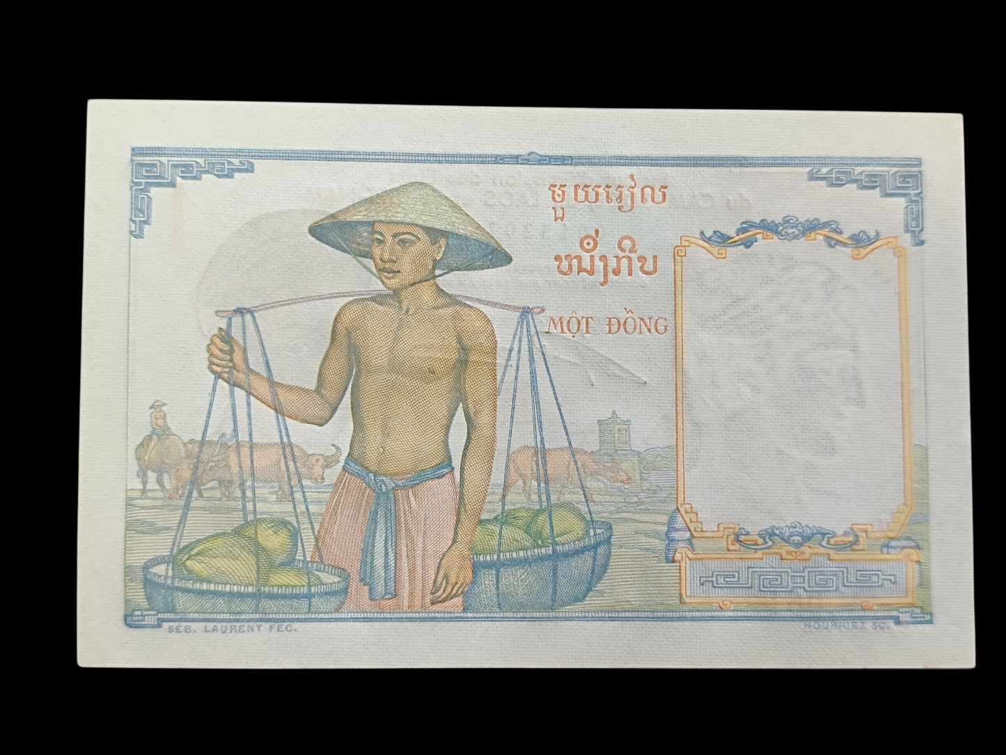 Indochine billet 1 Piastre 1953. État neuf