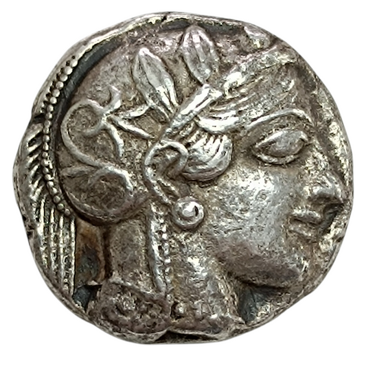 Grèce antique Athènes (449-413) Tétradrachme à la chouette. Argent. 16.91 gr