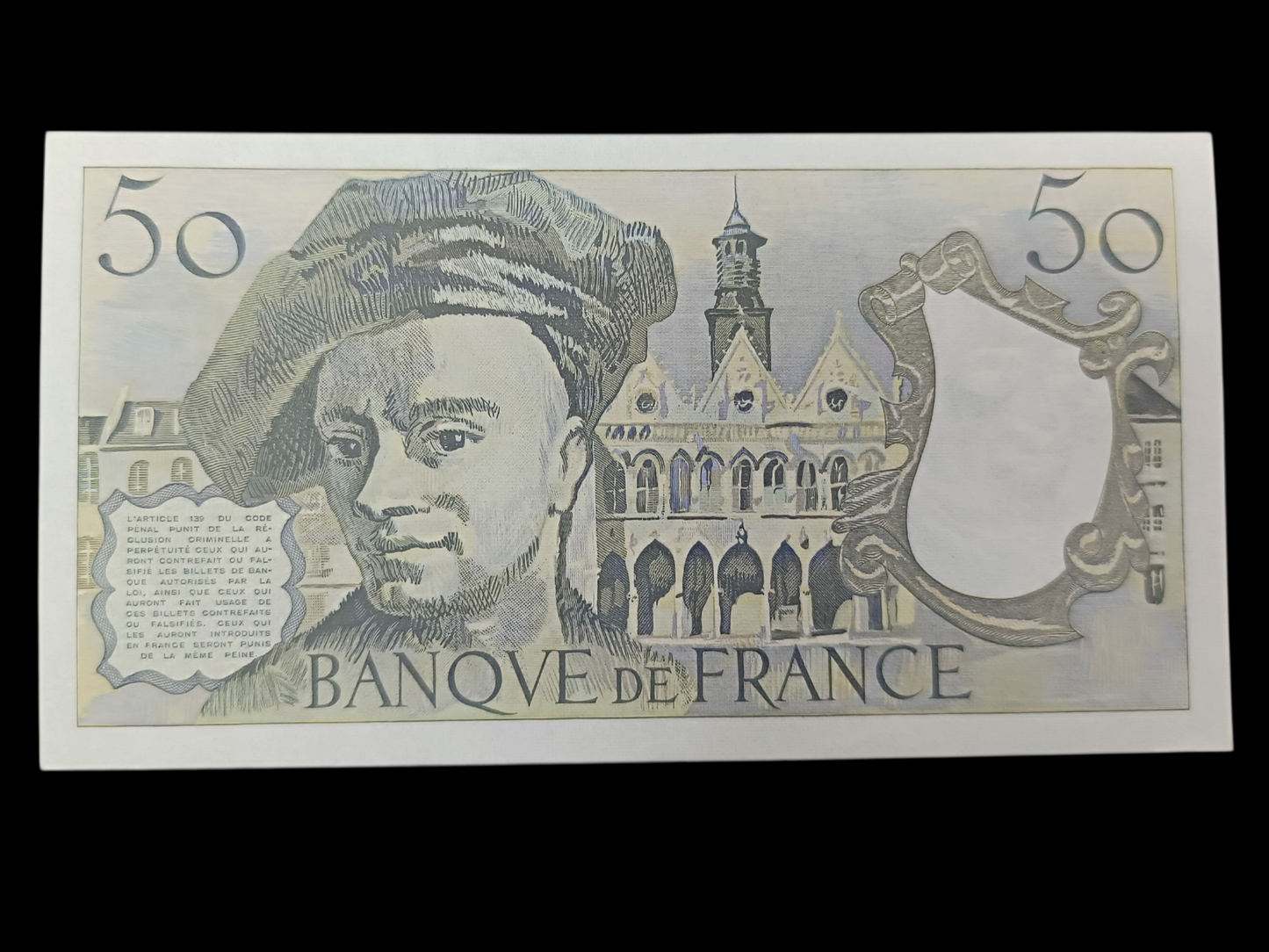 Billet 50 Francs Quentin de la Tour 1979 Z.16. État neuf