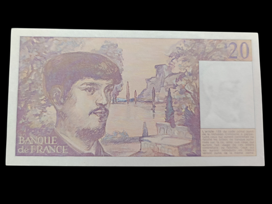 Billet 20 Francs Debussy 1980. H.005. État neuf