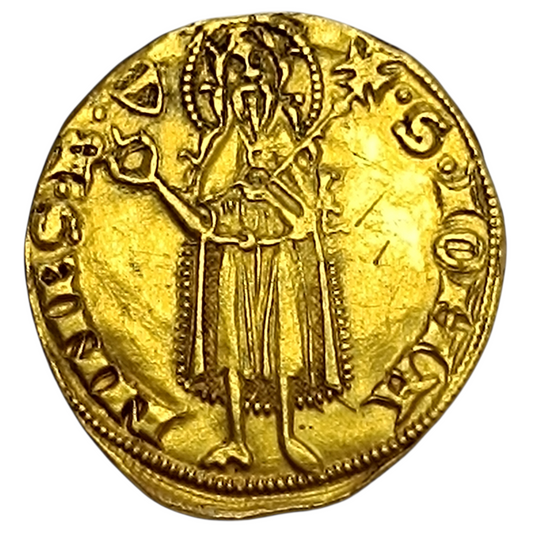 Autriche 🇦🇹 Albert II (1330-1358) Goldgulden frappé à Judenburg 3.49 gr
