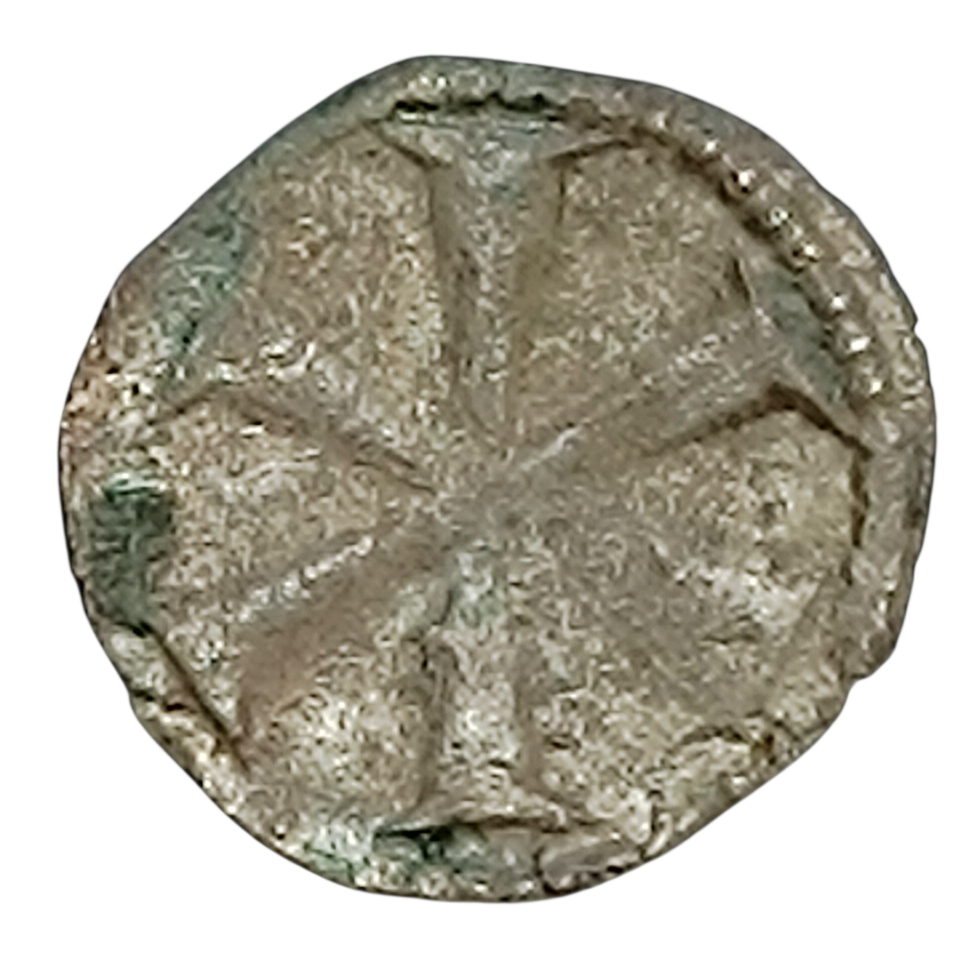 Auvergne Évêché du Puy Obole anépigraphe argent 0.22 gr