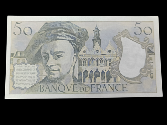 Billet 50 Francs. Quentin de la Tour 1977. Q.5. État neuf