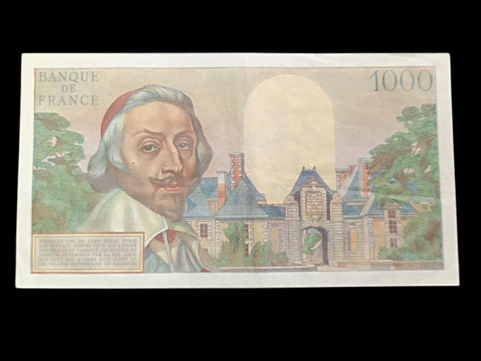 Billet 1000 Francs Richelieu 2-12-1954. W.94