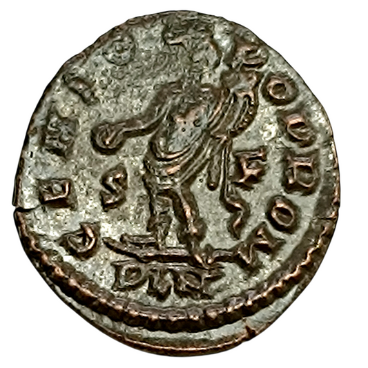 Licinius (308-324) Follis Genio Pop Rom Londres 3.39 gr 21 mm