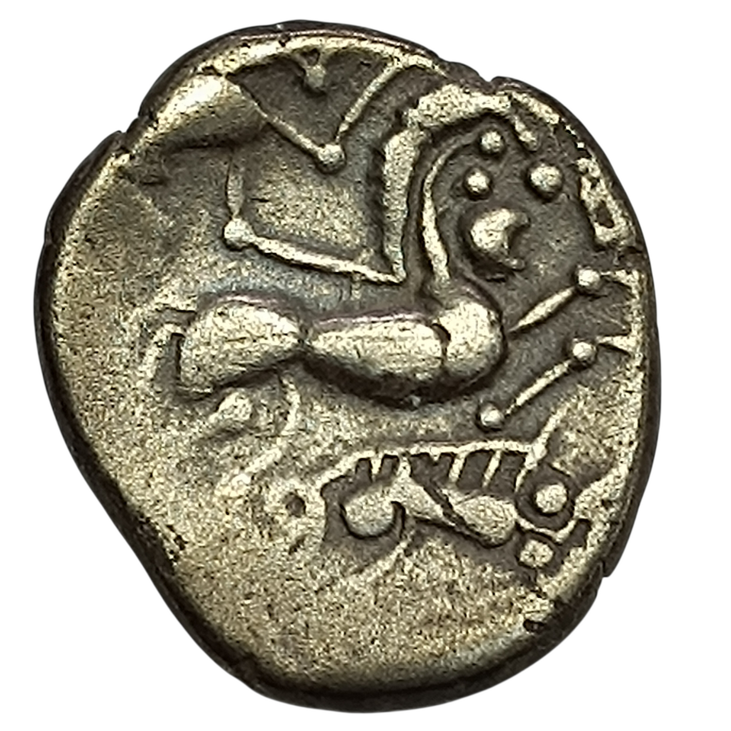 Gaule Baïocasses (Région de Bayeux) Statère d'électrum au sanglier 5.17 gr