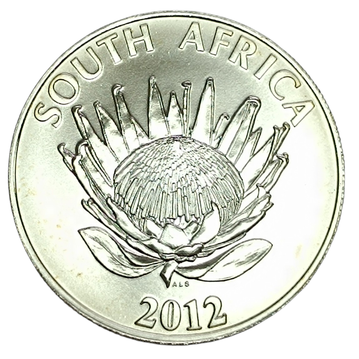 Sudáfrica 1 Rand 2012 Albertina & Walter Sisulu 32,69 mm Plata 925 ‰ Plata 15,00 gr
