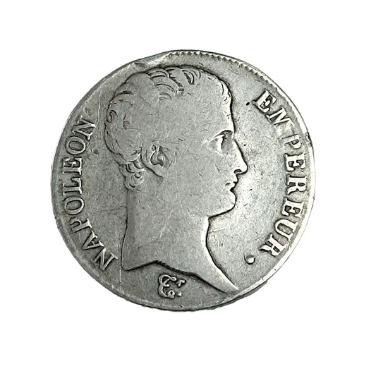 Napoléon Ier 5 Francs An 13 M Toulouse Argent 24.37 Gr