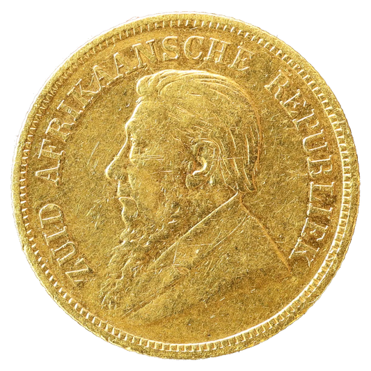 Afrique du Sud / South Africa - 1/2 Pond 1894 Or 3,96 gr