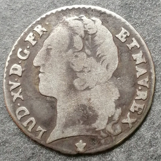 Louis XV (1715-1774) 1/10 ème écu au bandeau 1769 AA Metz - 2.75 gr - L4L 497
