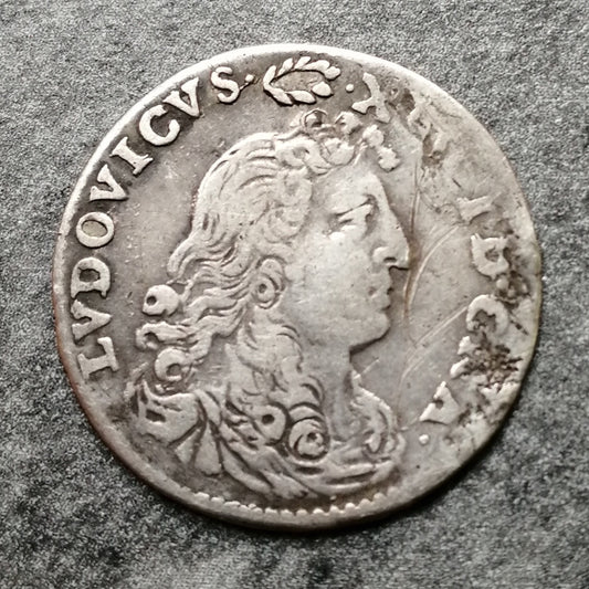 Louis XIV (1643-1715) 4 sols des traitants 1675 A Paris 1.37 gr L4L 200