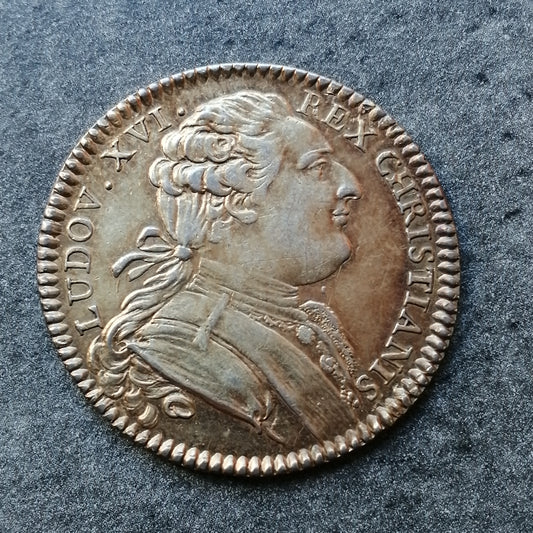 Jeton États de Bretagne 1780 Louis XVI Argent 6.43 gr 30 mm