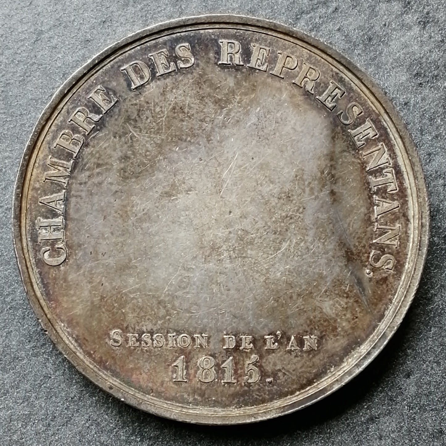 LAWS REPORT MONEAGE SILVER SEASES 1815 30.33 GR SUP