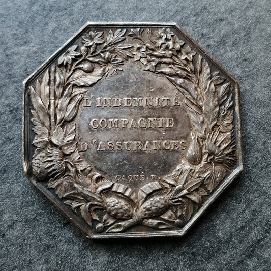 Jeton The Insurance Company compensation by Silver Caque 18.95 Gr 35 mm