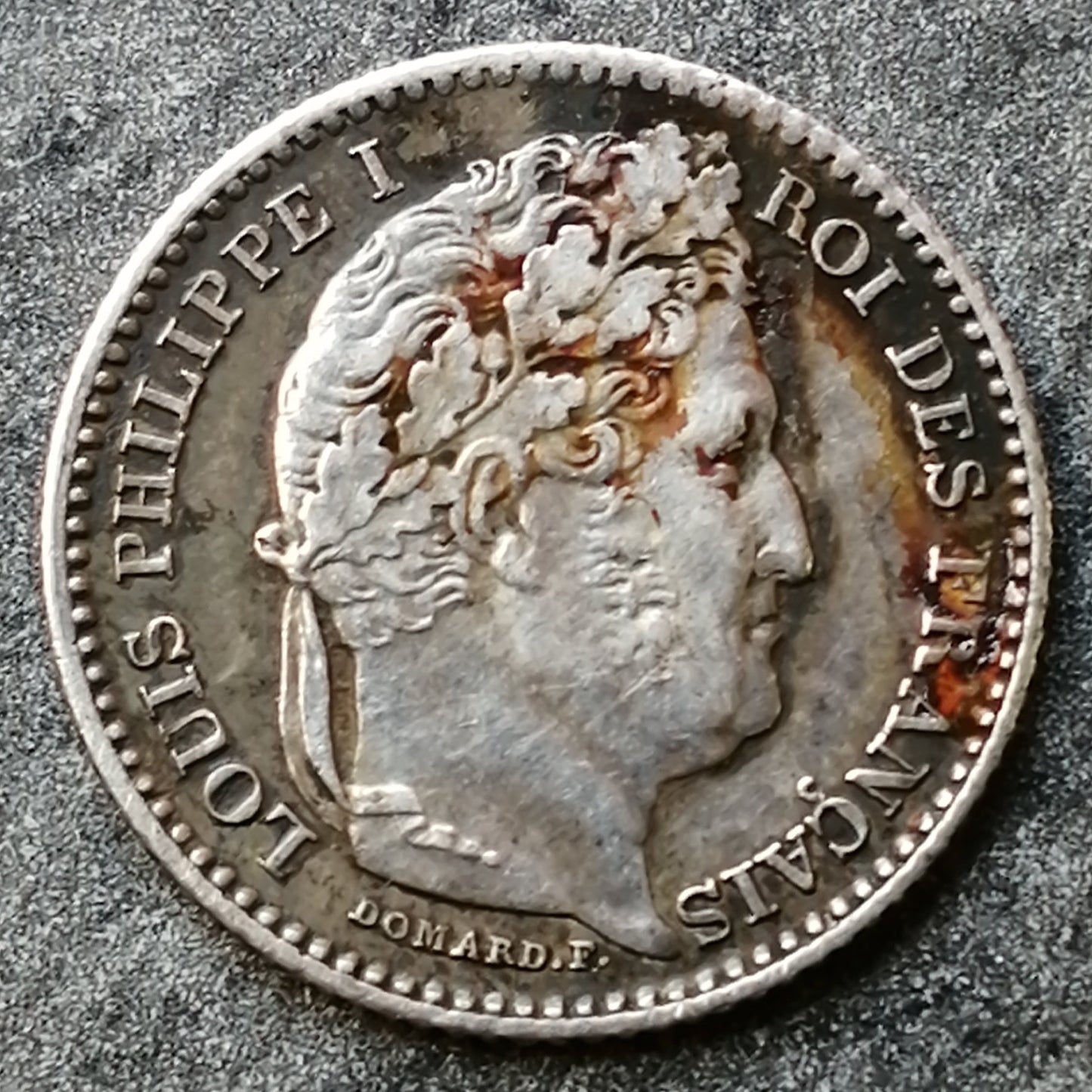 Louis-Philippe Ier (1830-1848) 25 centimes 1847 A Paris Argent 1.25 gr G. 357